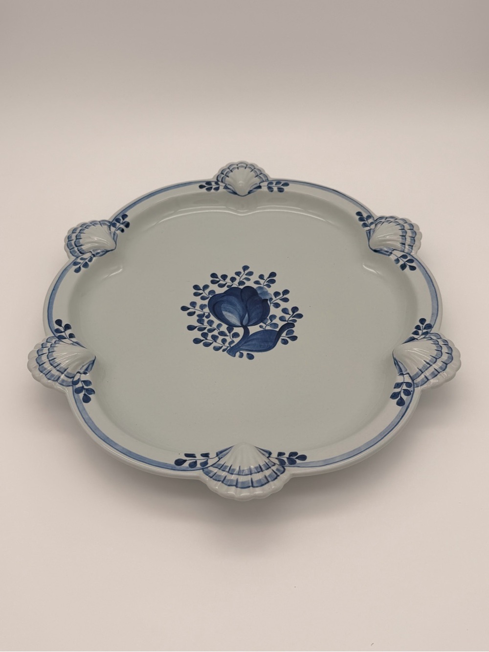 Royal Copenhagen Tranquebar Blue Dish with Mussels No. 11/1048 1st Quality